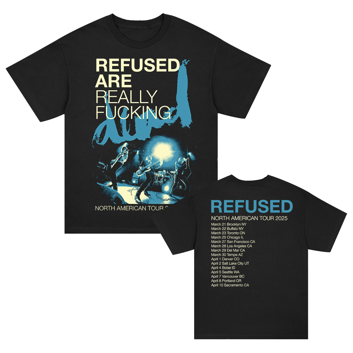 Final 2025 Tour T-Shirt (Black)