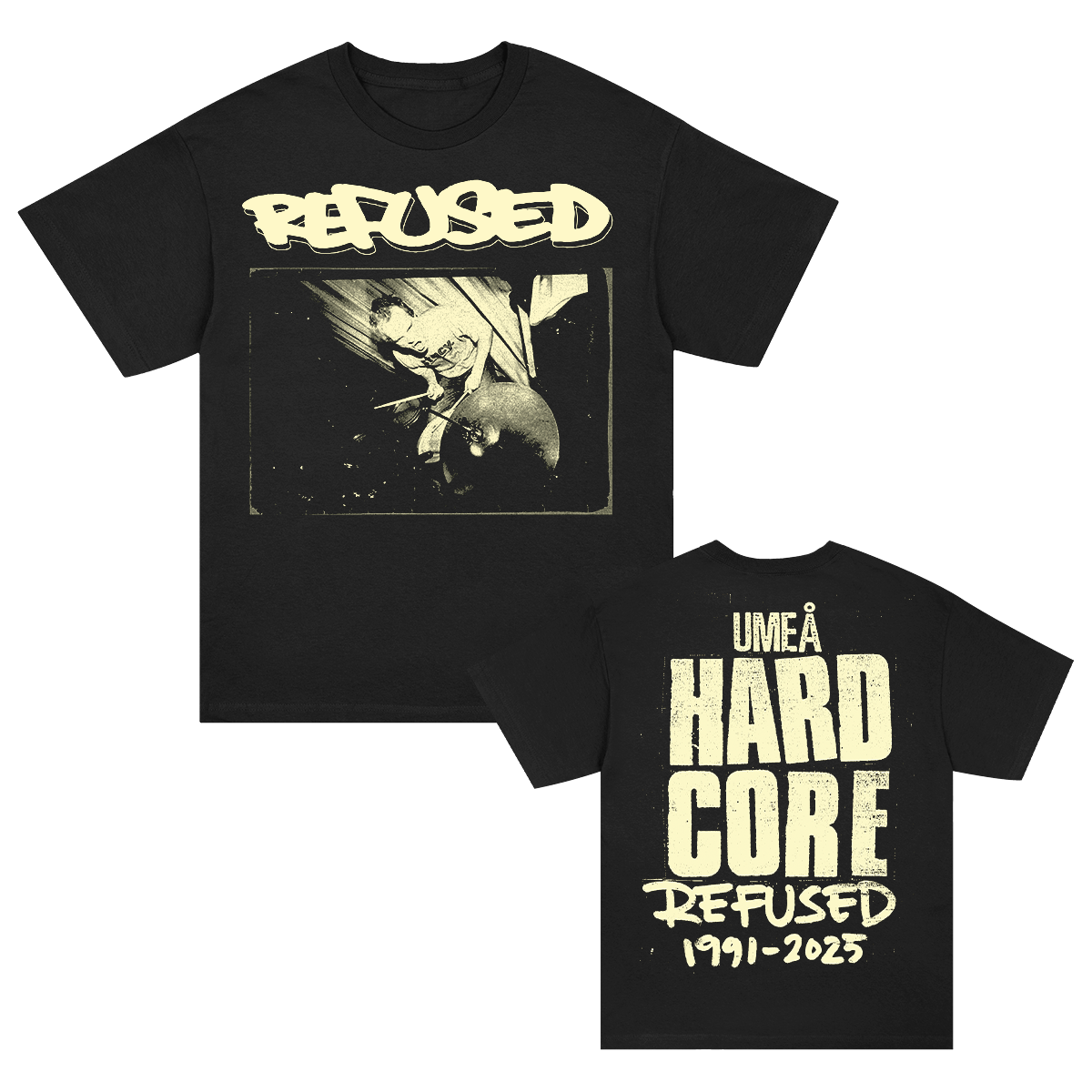 Umea Hardcore Photo T-Shirt (Black)